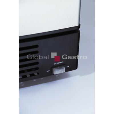 GASTRO-TIP 5490690 | Výrobník ledu ZB-28 (měsíčky, 6kg/24h zásobník 6kg)
