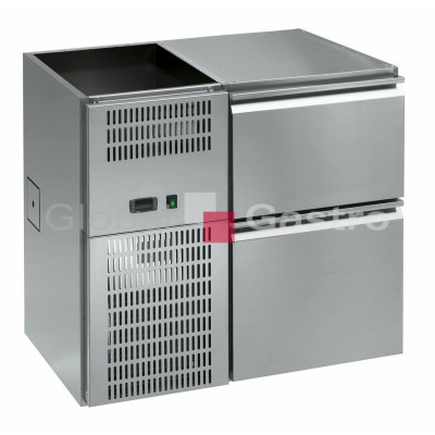 Stůl barový REGS 102N 1sekce linie 700 (bez chl.vany) |  6090161