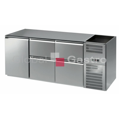 Stůl barový REGD 314N 3sekce linie 700 (bez chl.vany) |  6090157