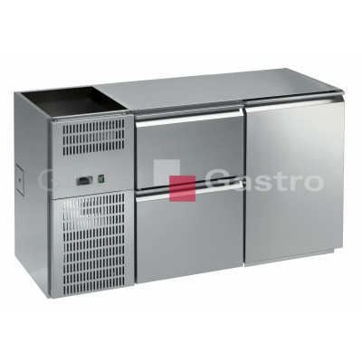 Stůl barový REGS 212N 2sekce linie 700 (bez chl.vany) |  6090163