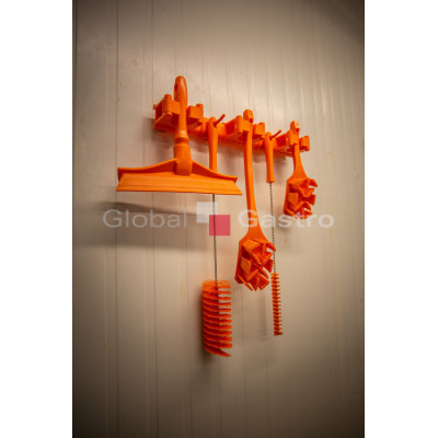 Háček k nástěnnému držáku, 41 mm černý 10129 | Vikan 5705022030190