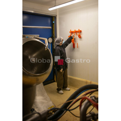 Háček k nástěnnému držáku, 41 mm černý 10129 | Vikan 5705022030190