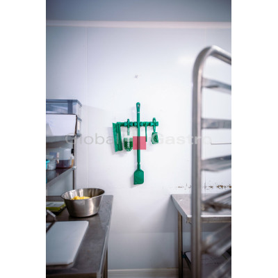 Háček k nástěnnému držáku, 41 mm černý 10129 | Vikan 5705022030190