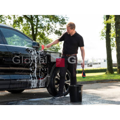 Kartáč AL na kola 425 mm měkký, černý 525652 | Vikan 5705022028326