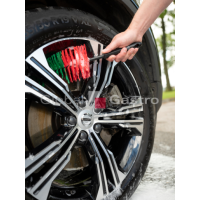 VIKAN 5705022028326 | Kartáč AL na kola 425 mm měkký, černý 525652