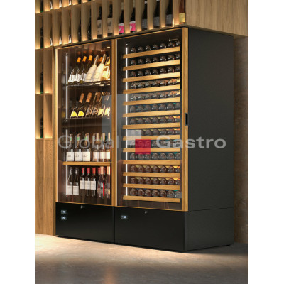 Vinotéka MIA H2000 STD DUAL VENT (820x775x1867mm) 130 lahví | ENOFRIGO 6130553