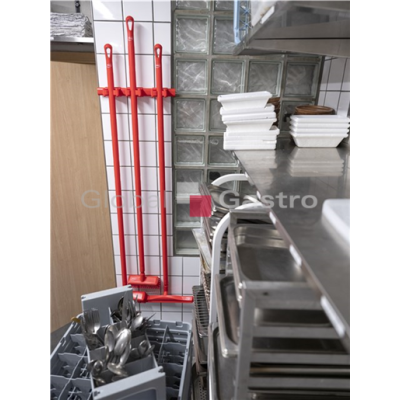 Držák nástěnný 420 mm modrý 10113 | Vikan 5705022028548