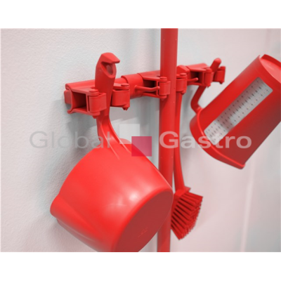 VIKAN 5705022028548 | Držák nástěnný 420 mm modrý 10113