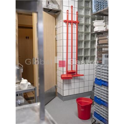 Držák nástěnný 420 mm modrý 10113 | Vikan 5705022028548