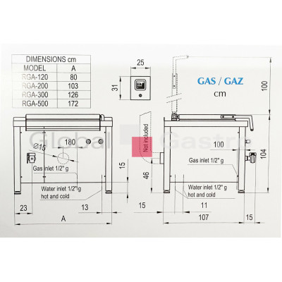 Kotel MGRA120 plyn TALSA | TALSA 5450135