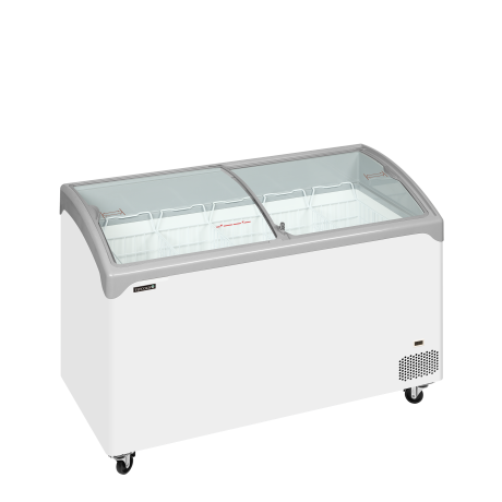NIC402SCEB  Pultová mraznička s proskleným oblým víkem  TEFCOLD | 70992