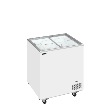 IC202SC  Pultová mraznička s proskleným rovným posuvným víkem  TEFCOLD | 71449