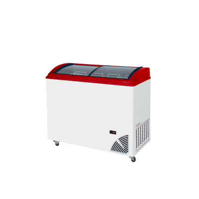 ARO 306/2 Red Edge  Pultová mraznička s posuvným oblým víkem a digitálním termostatem s teploměrem  Byfal | 48543