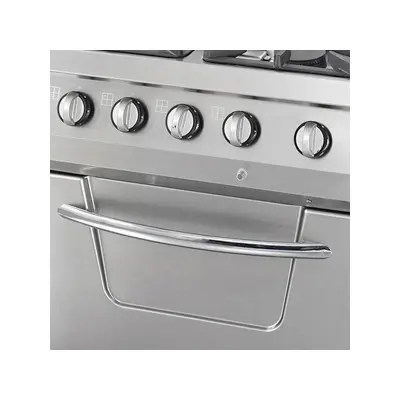 Maxima Heavy Duty sporák - 4 hořáky - dvojitá jednotka - hloubka 70 cm - 37 kW - plyn včetně trouby |  09396113