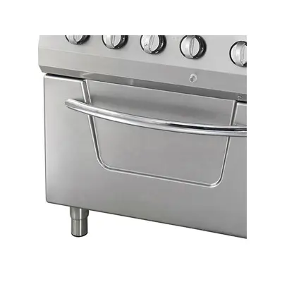 Maxima Heavy Duty sporák - 4 hořáky - dvojitá jednotka - hloubka 70 cm - 37 kW - plyn včetně trouby |  09396113