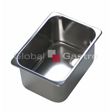 Lisovaný dřez 335x235x180mm   oblý okraj P | OEM 8700064