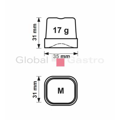 Výrobník ledu NTF SL 50 A (33kg/24h   17g) | N.T.F. 5490702