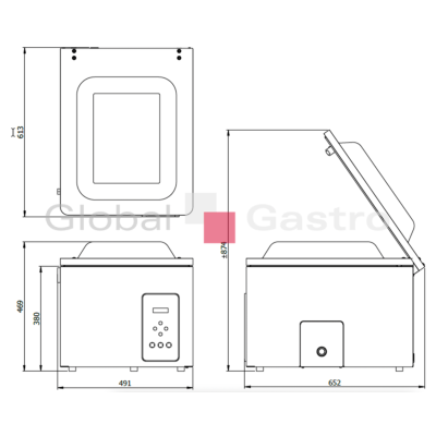 Vakuová balička H AERO 42 XL | HENKELMAN 5510334