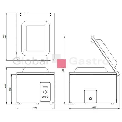 Vakuová balička H AERO 42 XL+ | HENKELMAN 5510336