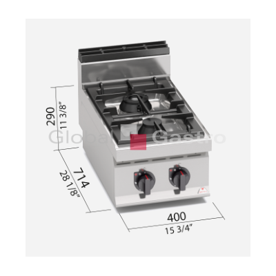 Plynový sporák Bertos G7F2B | Bertos 7097002