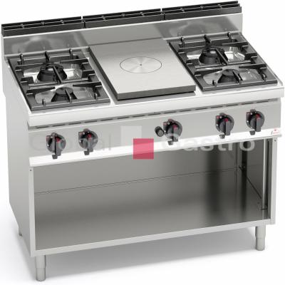Tálový sporák Bertos G7T4P4FM | Bertos 7097046