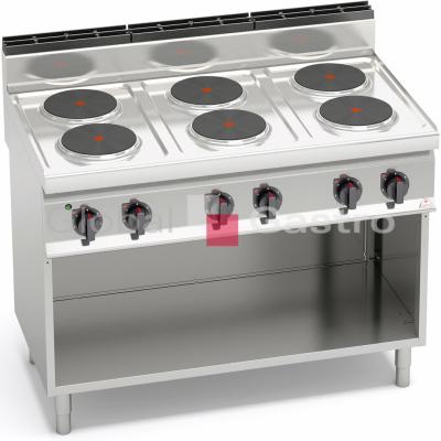 Elektrický sporák Bertos E7P6M | Bertos 7097070