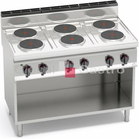 Elektrický sporák Bertos E7P6M | Bertos 7097070