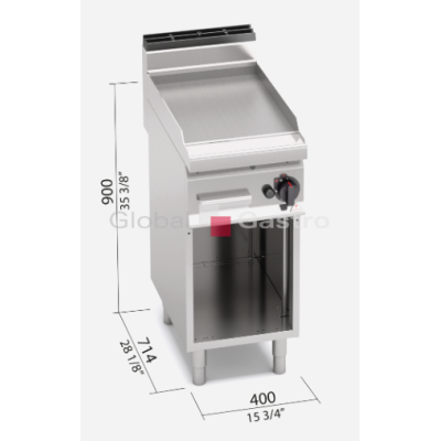 Grilovací hladká plotna Bertos G7FL4M | Bertos 7097103