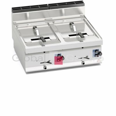 Plynová fritéza Bertos GL10+10B | Bertos 7097203
