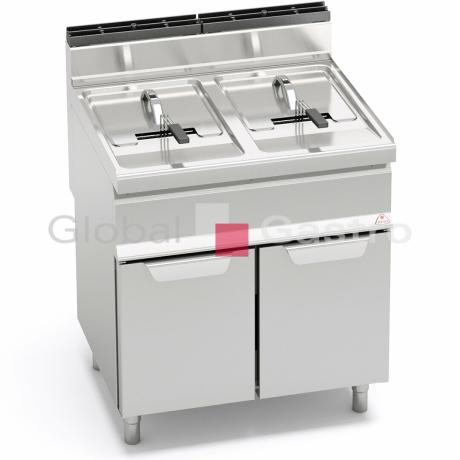 Plynová fritéza Bertos GL15+15M | Bertos 7097206