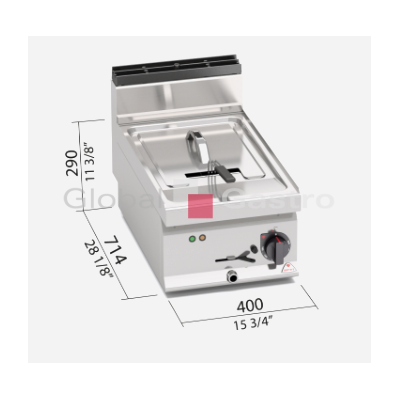 Elektrická fritéza Bertos E7F10 4BS | Bertos 7097212