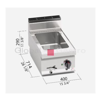 Elektrická vodní lázeň Bertos E7BM4B | Bertos 7097230