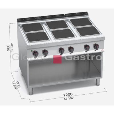 Sporák Bertos E9PQ6M | Bertos 117099046