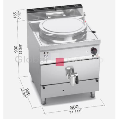 Dvouplášťový kotel Bertos G9P15I | Bertos 7099080A