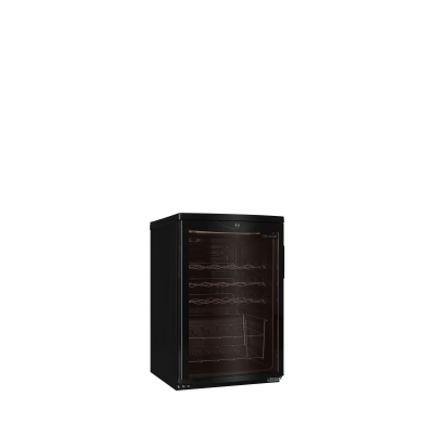 TEFCOLD 34854 | SC 85 BLACK Malá černá vinotéka vhodná pod pult | Serrco by