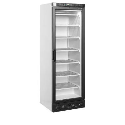 Mrazicí skříň prosklené dveře, bílá UFSC371G | TEFCOLD 45390