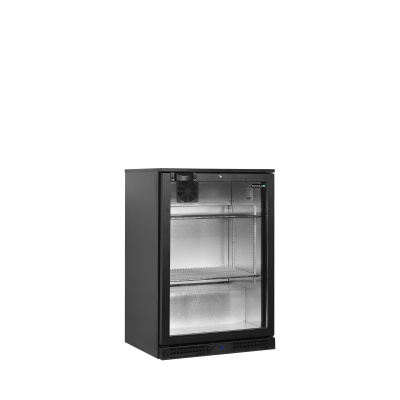 Minibar prosklené křídlové dveře, černá BA11H | TEFCOLD 45468