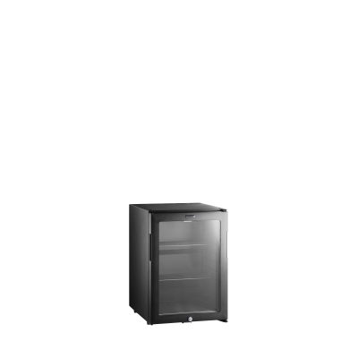 Minibar prosklené dveře, černá TM44G-1 | TEFCOLD 53915