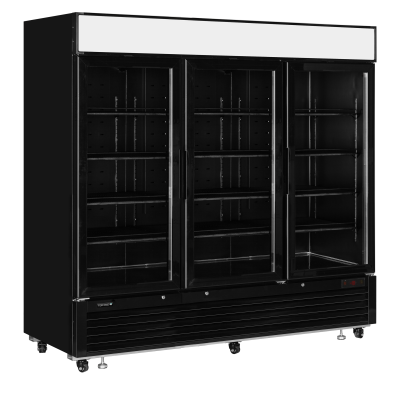 Mrazicí skříň prosklené dveře LGF7500B | TEFCOLD 56023
