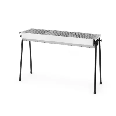 Gril na dřevěné uhlí Resto, HENDI, 1145x380x(H)770mm | 150801