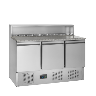 TEFCOLD 16456 | PT 930 Chladicí pizza stůl GN1/1 | Serrco by