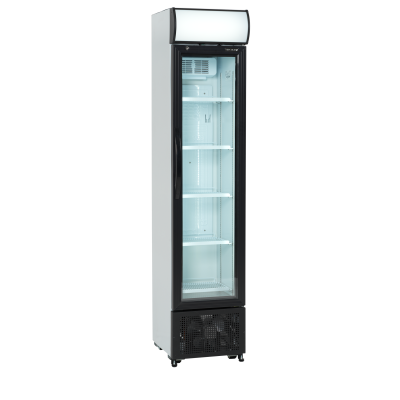 Chladicí skříň prosklené dveře FSC 175H | TEFCOLD | 15907