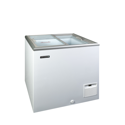 TEFCOLD 69806 | IDA200-W1 Pultová mraznička s proskleným posuvným oblým víkem | Serrco by