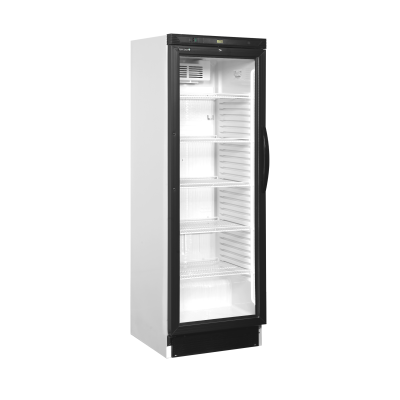 Chladicí skříň prosklené dveře CEV 425 1 LED L/H | TEFCOLD | 43911