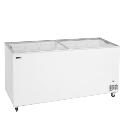 TEFCOLD 71453 | IC552SC Pultová mraznička s proskleným rovným víkem | Serrco by
