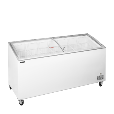 TEFCOLD 71618 | IC552SCEB Pultová mraznička s proskleným posuvným víkem | Serrco by