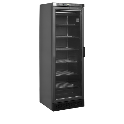 Mrazicí skříň, levé křídlové dveře UFSC371G Black L/H | TEFCOLD | 47059