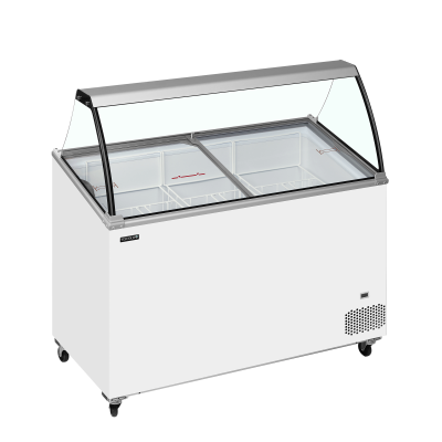 TEFCOLD 71507 | IC402SCE-SO Distributor kopečkové zmrzliny - vitrína na zmrzlinu | Serrco by