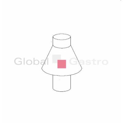 PRISMAFOOD 7330686 | Komínek pro pizza pece GAS