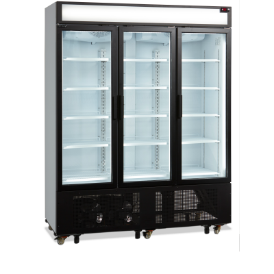 Chladicí skříň prosklené kř. dveře FSC 1600 H | TEFCOLD | 15963